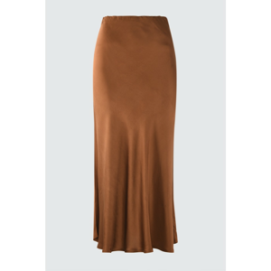 Trendyol Brown Flywheet Skirt