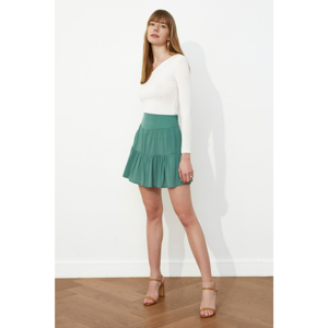 Trendyol Mint Flywheet Skirt