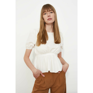 Trendyol Ekru Balloon Sleeve Blouse