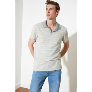 Trendyol Ekru Men's Polo Neck T-shirt