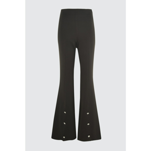 Trendyol Black Button Detailed Pants