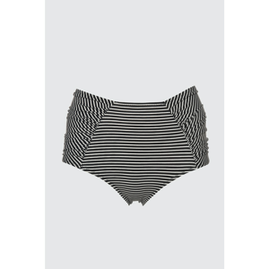 Trendyol Multicolored High Waist Striped Bikini bottom