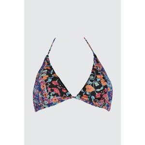 Trendyol Multicolored Print Bikini Top