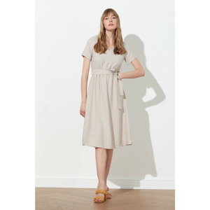 Trendyol Stone Tied Dress