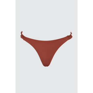 Trendyol Rose Dry Pucker Detailed Bikini bottom