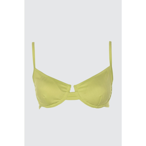 Trendyol Green Neon Bikini Top