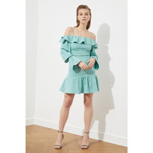 Trendyol Mint Collar Detailed Dress