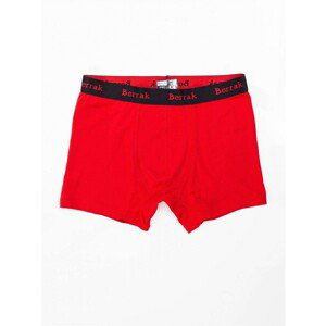 Red men's boxer shorts