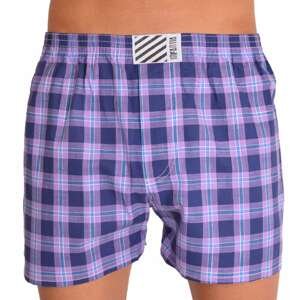 Men&#39;s shorts Infantia violet blue cube PTKG35