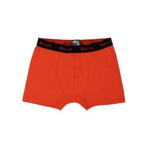 Orange men's boxer shorts