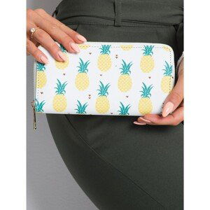 White pineapple wallet