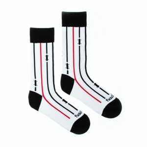Merry socks Fusakle on white board (--0940)