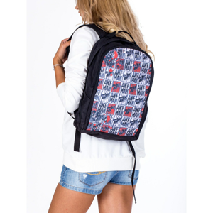 Black backpack with ANT-MAN print