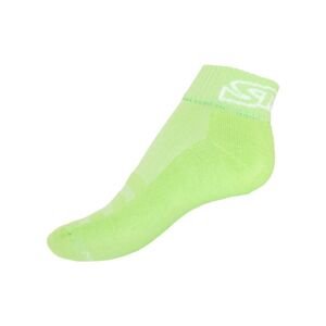 Styx fit socks green with white inscription (H275)