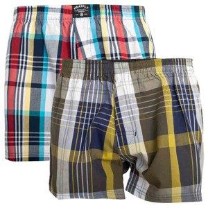 2PACK men&#39;s Meatfly shorts multicolored (Jukebox 20 - E)
