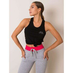 Black sports top by Sophie FOR FITNESS