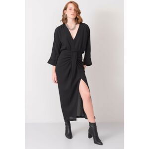 BSL Black dress with V-neck