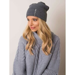 RUE PARIS Dark gray beanie