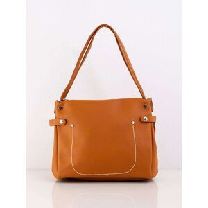 Ladies´ brown eco-leather bag