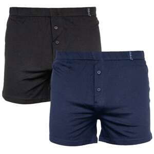 2PACK men&#39;s shorts Molva multicolored (KP-065-BBU)