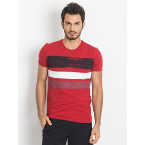 Men´s red TOMMY LIFE t-shirt