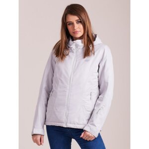 Light gray 4F ski jacket