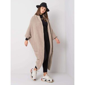 OH BELLA Light beige long sweater