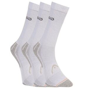 3PACK socks HEAD white (741020001 300)