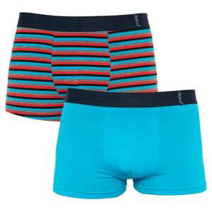 2PACK Men&#39;s boxers Molvy multicolored (KP-071-BEU)