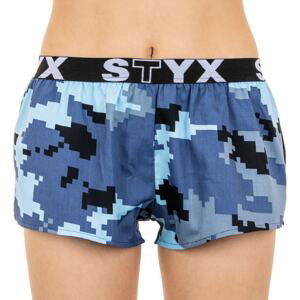 Women&#39;s shorts Styx art sports rubber camouflage digital (T657)