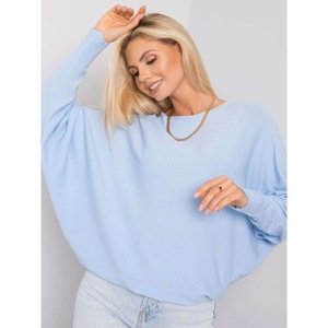 SUBLEVEL Light blue oversized sweater