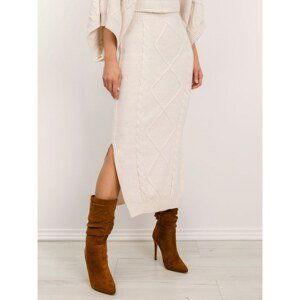 Knitted skirt BSL ecru