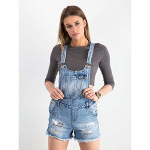 Light blue denim dungarees