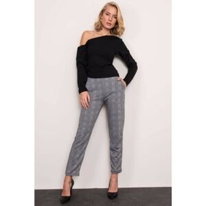 BSL Gray checked women´s trousers