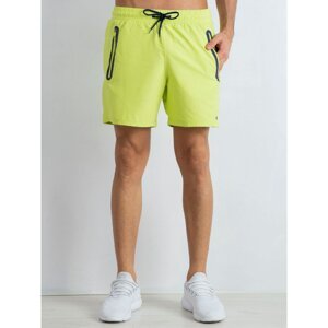 Men´s sports shorts, lime green