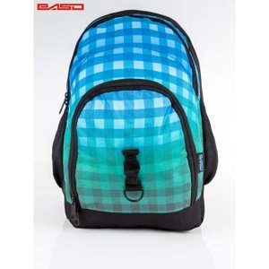 Blue ombre school backpack