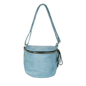 Blue eco leather bag