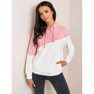 Pink hoodie with pockets