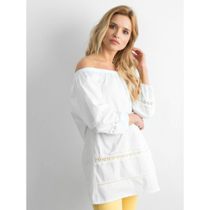White Spanish cotton tunic