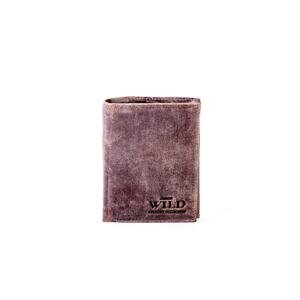 Men´s brown wallet made of genuine leather