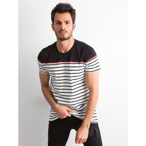 Men´s black striped t-shirt