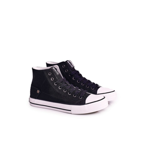 Men's Classic High Sneakers BIG STAR DD174249 Black