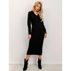 Black knitted BSL dress