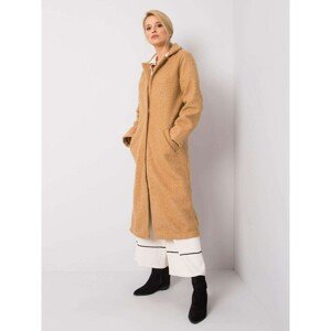 Beige bouclé coat Paquita RUE PARIS