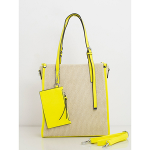 Yellow women´s bag