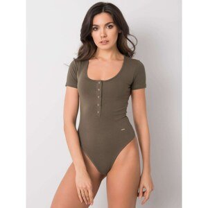 YOU DON´T KNOW ME Khaki bodysuit for women