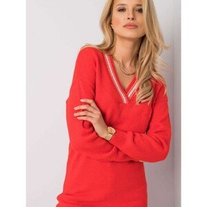 RUE PARIS Red sweater