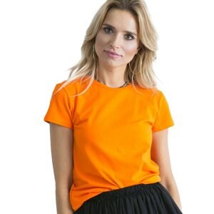 Plain neon orange T-shirt