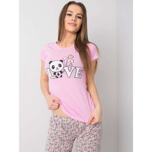 Women´s pink cotton pajamas