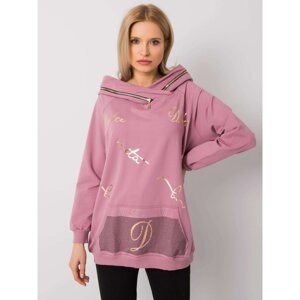 Dusty pink women´s hoodie